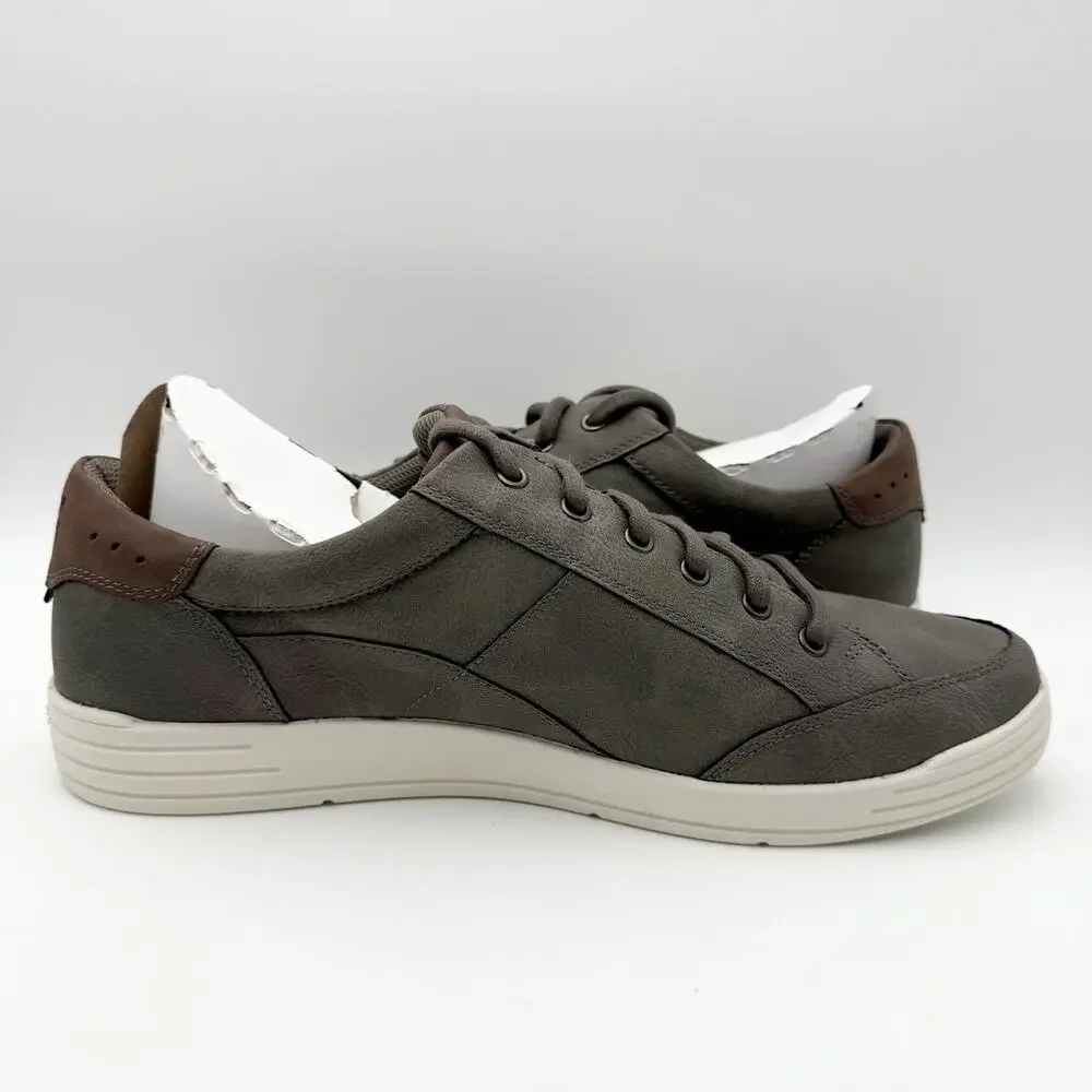 Nunn Bush Mens Kore City Walk Oxford Casual Sneakers Size 14 Charcoal NWOB
